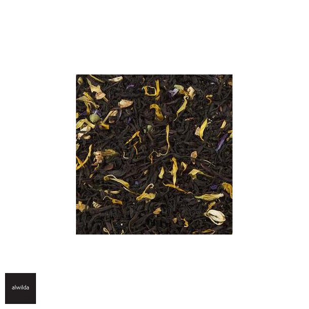 Franske drmme - sort te med hibiscus, roser, blomster &amp; bergamot